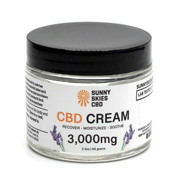 Sunny Skies CBD CBD Moisturizing/Pain Cream