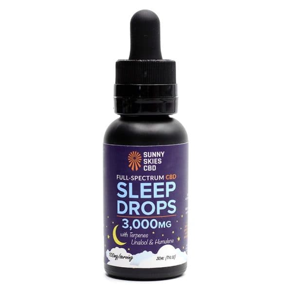 Sunny Skies CBD CBD Sleep Drops — Full-Spectrum
