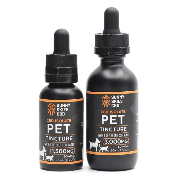Sunny Skies CBD CBD Pet Tincture — Bone Broth Collagen