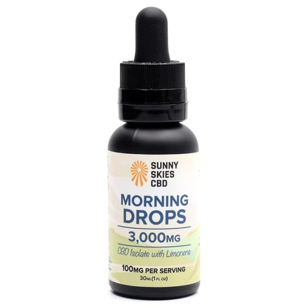 Sunny Skies CBD CBD Morning Drops — CBD Isolate