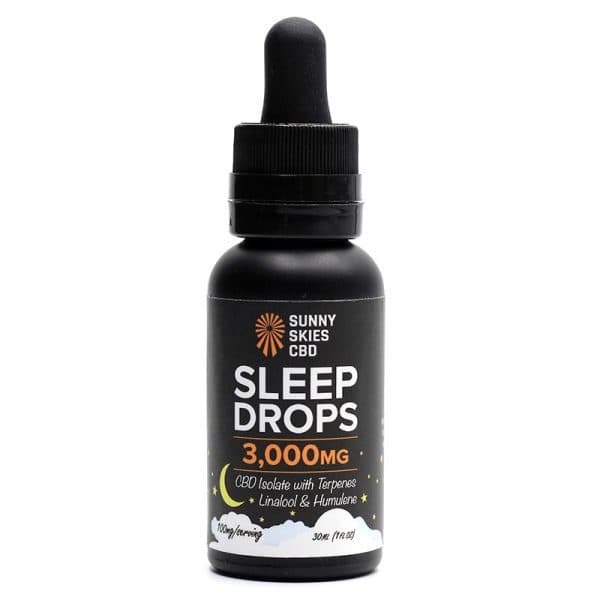 Sunny Skies CBD CBD Sleep Drops — CBD Isolate