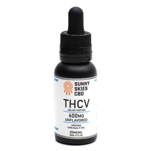 Sunny Skies CBD THCV Tincture — Unflavored