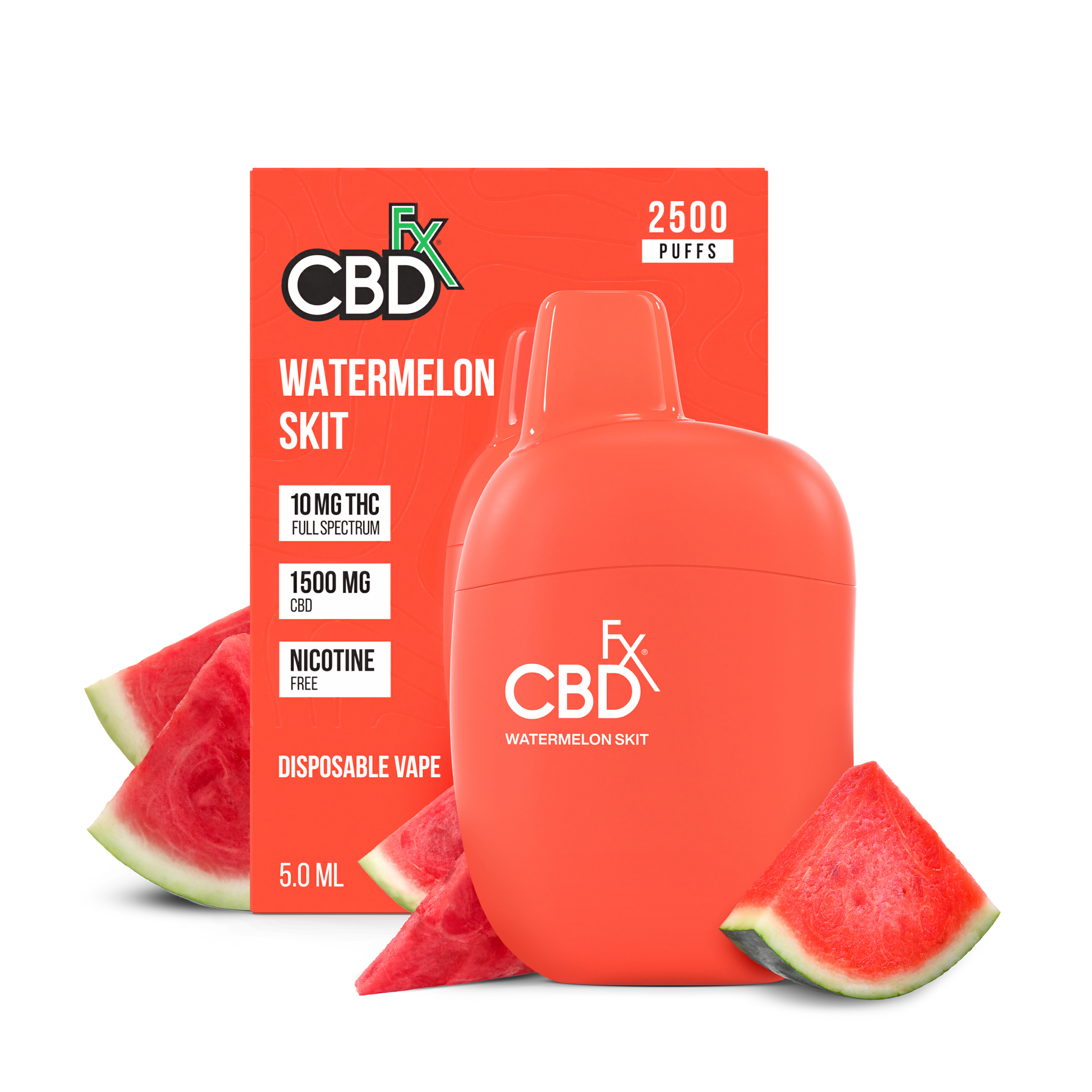 CBDfx CBD + Delta-9 THC Vape Pen – Pineapple Express / Purple Punch / Maui Wowie / Watermelon Skit